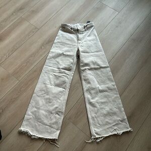 Tan Zara marine jeans